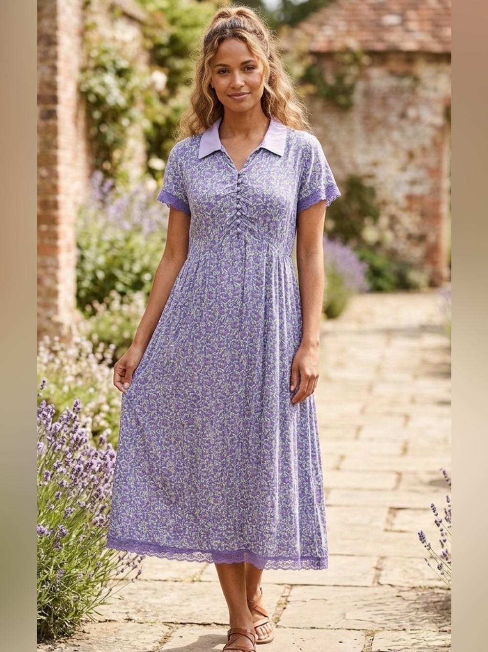Vintage Y2K April Cornell Dress M